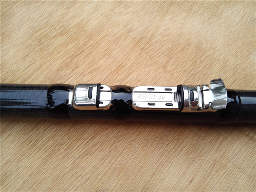 Portable Carbon Fiber Superhard Telescopic Rock Fishing Rod Pole Tackle3.6m-7.2m