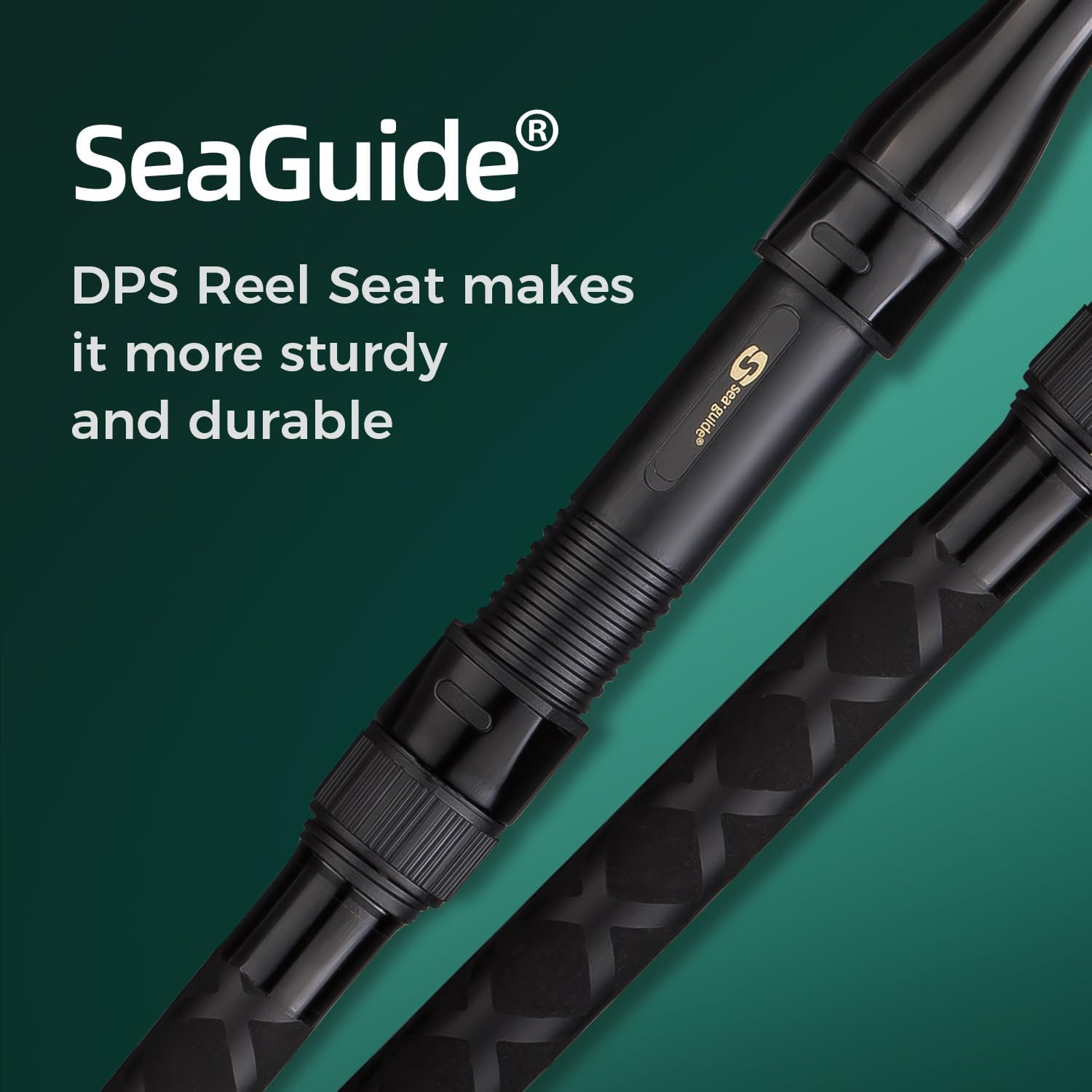 Carbon Fiber Surf Rod Saltwater Surf Spinning Fishing Rod with Seaguide Reel Sea