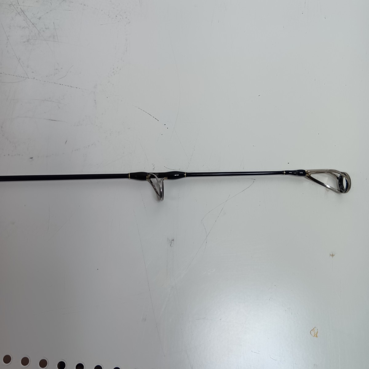 YAMAGA Blanks Fishing Rod, Lure Rod, Scratches, Condition: AB, Blue Sniper 8.5/6
