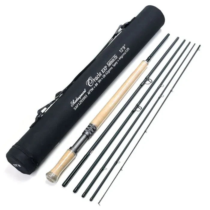 Cheapest Shakespeare Rod Oracle Classic EXP Salmon Travel Fly rod 12ft 9in 8wt