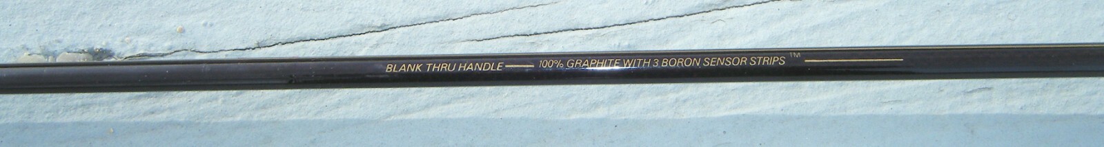 Vintage ABU Garcia Conolon Polaris Graphite Casting Rod W/3 Boron Strips