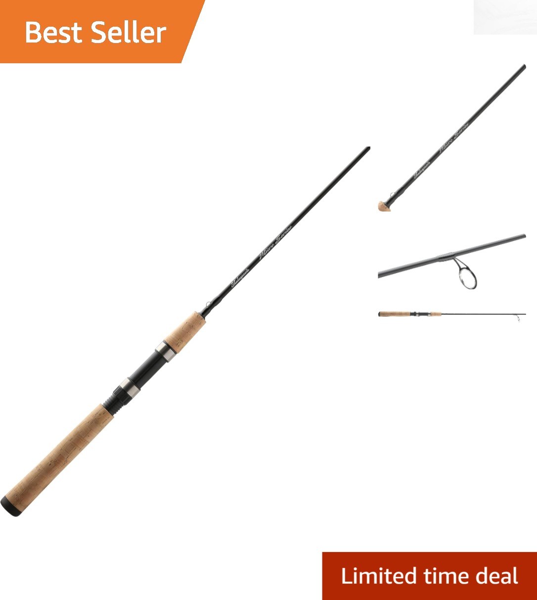 Micro Spinning Rod 5.5FT – Lightweight Fast Action for Ultimate Bass Fishing