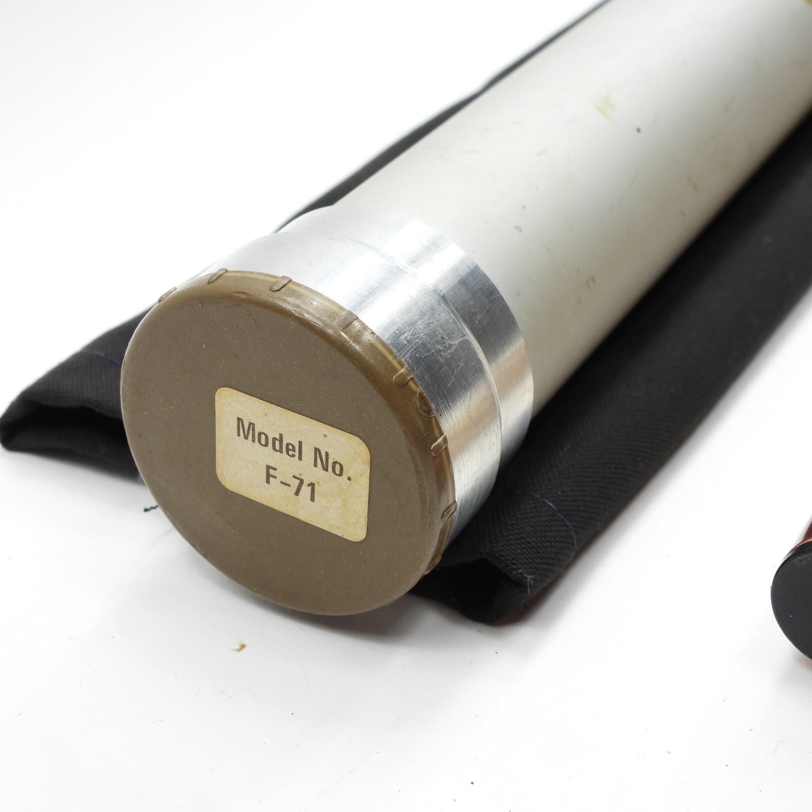 Scott Powr-Ply Fiberglass Fly Rod. Model F-71. 7’. 5wt. W/ Tube & Sock.