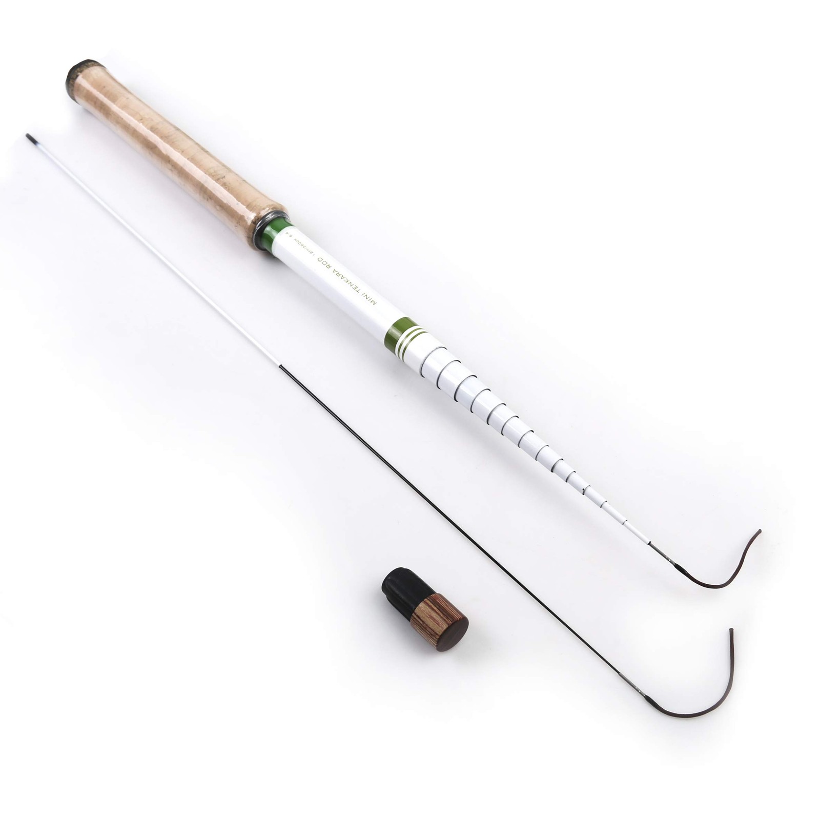 Maxcatch Mini Tenkara Fly Fishing Rod with Extra Tip Section 12ft, 9ft6 (Tenk…