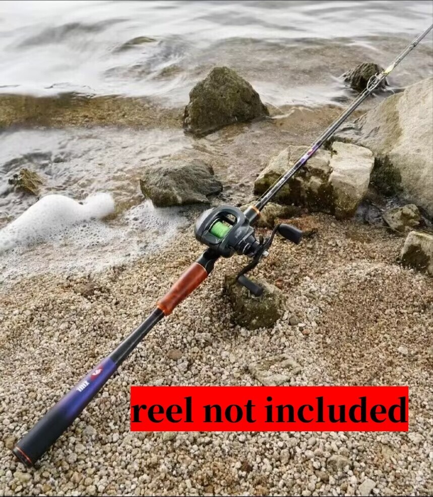 6 ft Trout Fishing Rods Carbon Fiber Spinning/casting Rod Carp 2 Sections Poles