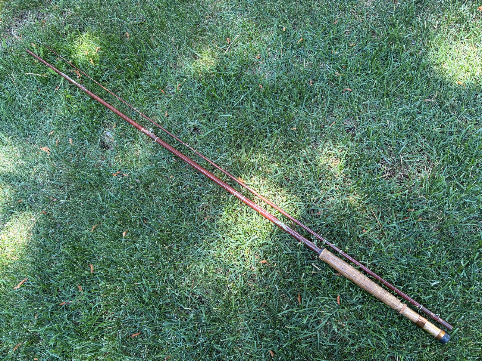 Vintage Fenwick FF85 Feralite Fiberglass Fly Rod broken tip