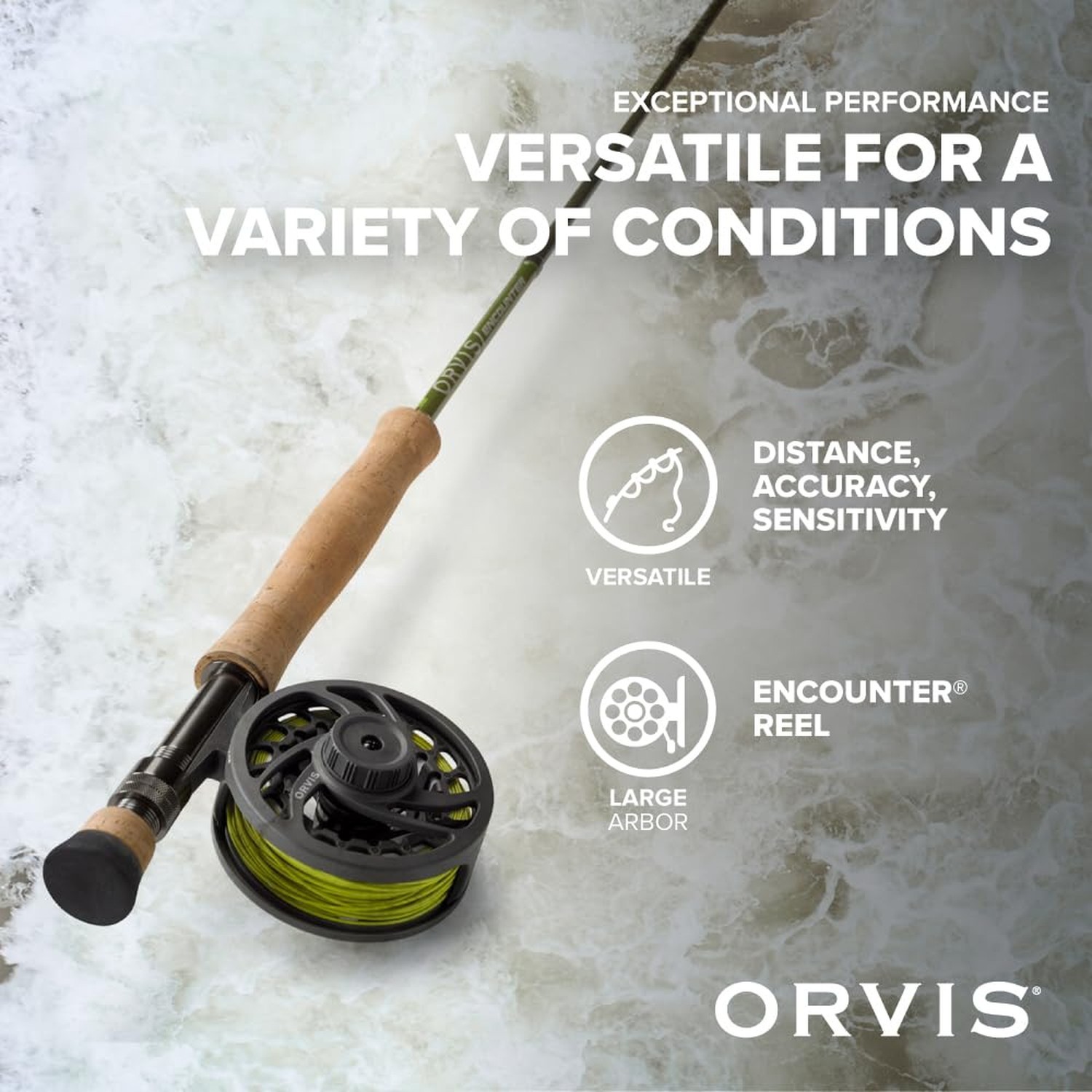 Orvis Encounter Outfit – Fishing Rod and Reel Combo – Versatile Outfit with L…