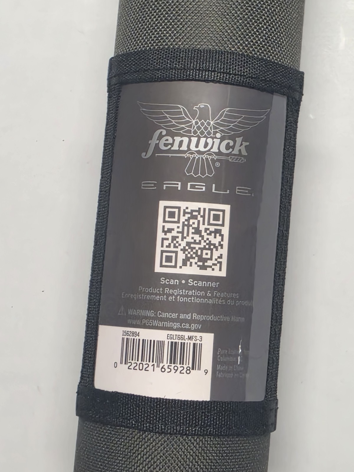 Fenwick Eagle 3 Piece Travel Rod 6’6″ Light Moderate Fast w/Case