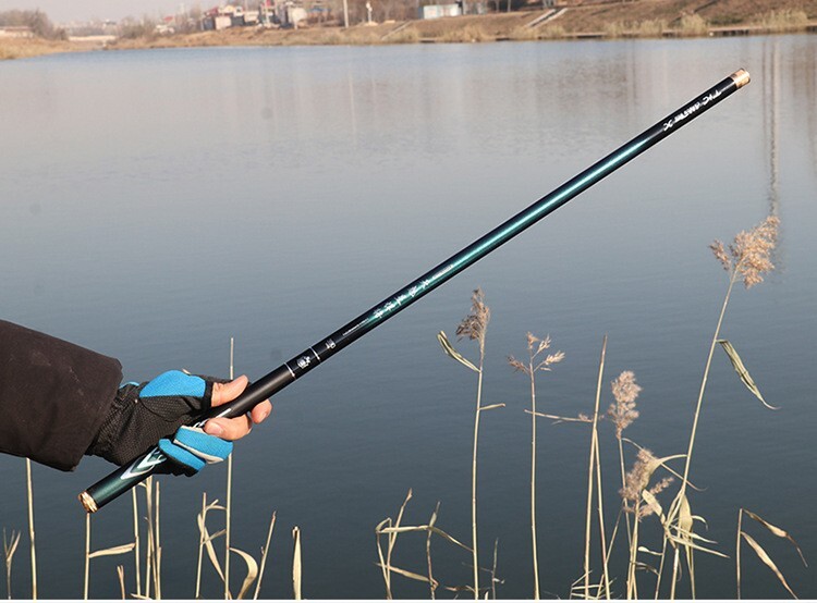 Fishing Rods Carbon Fiber Telescopic Fishing Rod Hand Stream Pole 2.7m-6.3m Pole