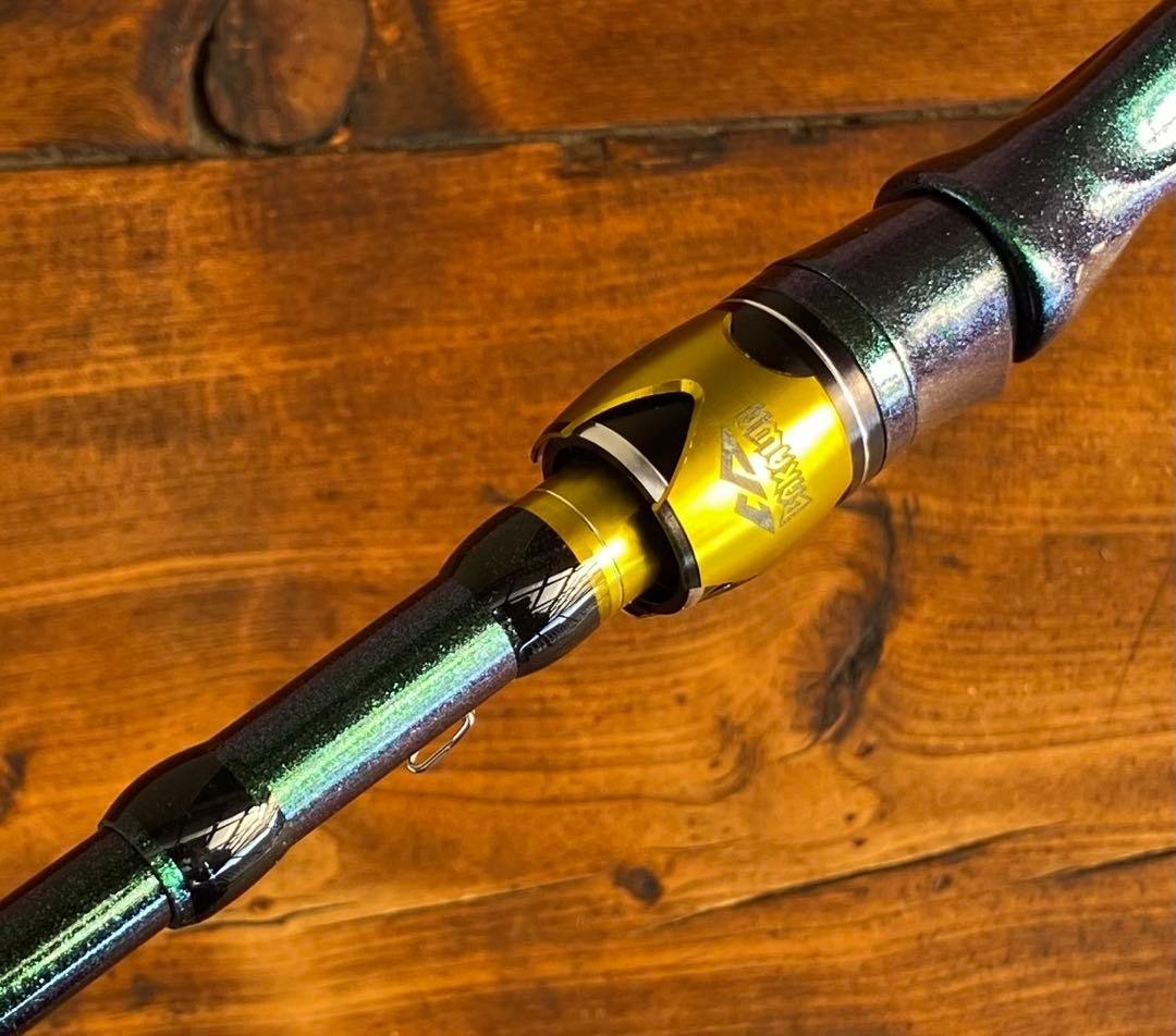Ultra-light 6ft Carbon Spinning Rod 4-Piece for Bass, Trout, Surf, Used