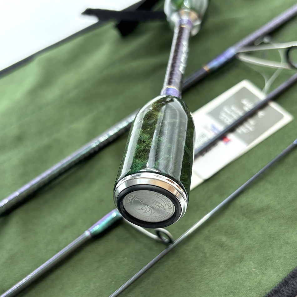 SEERAY Spinning Ultralight Rod 4’7” 5’6” 2-8 lb Travel Fishing Rod Fast Fuji