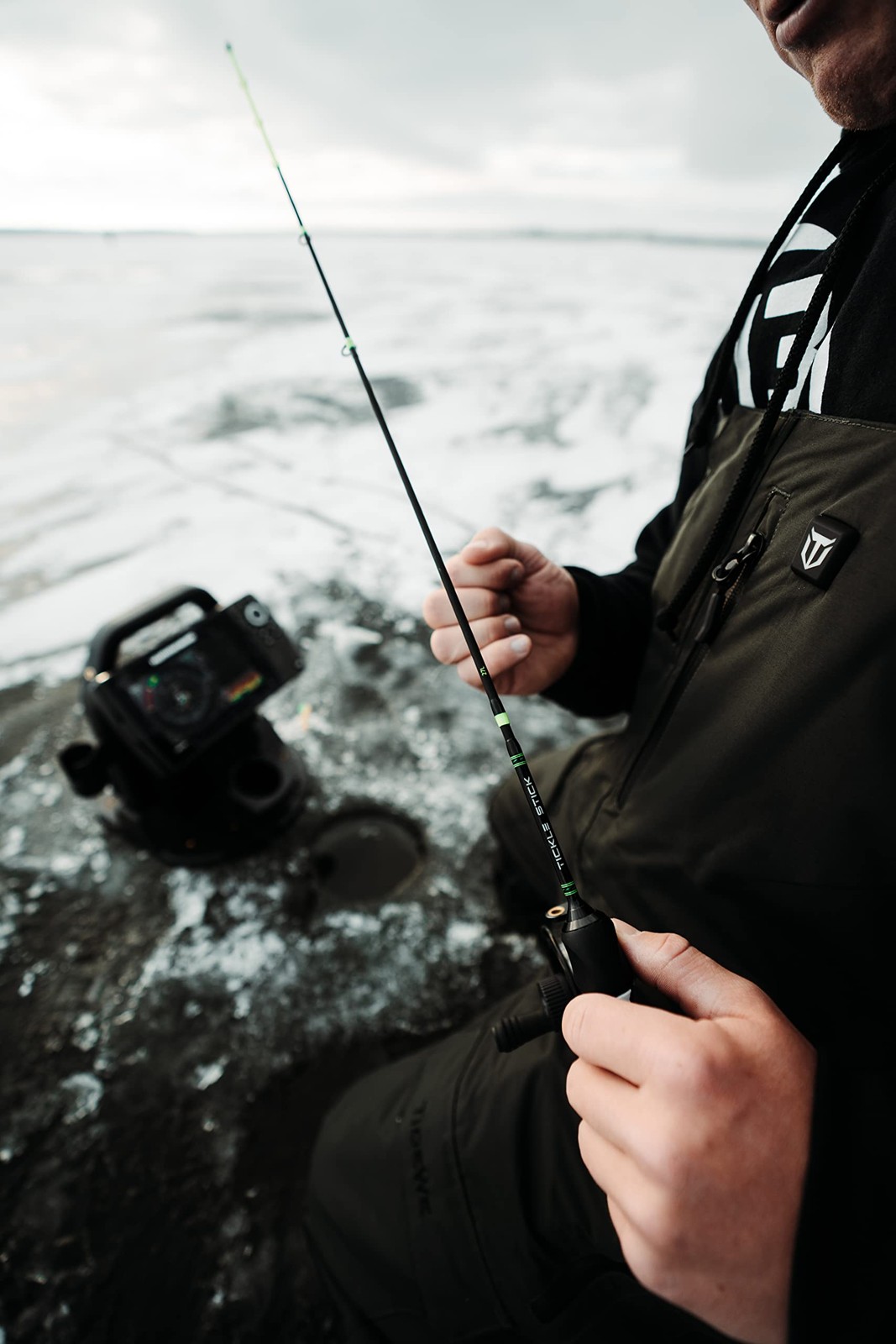 13 Fishing – Tickle Stick – Ice Fishing Rod – Gen 3-23 L Light – 1/16-1/8Oz –