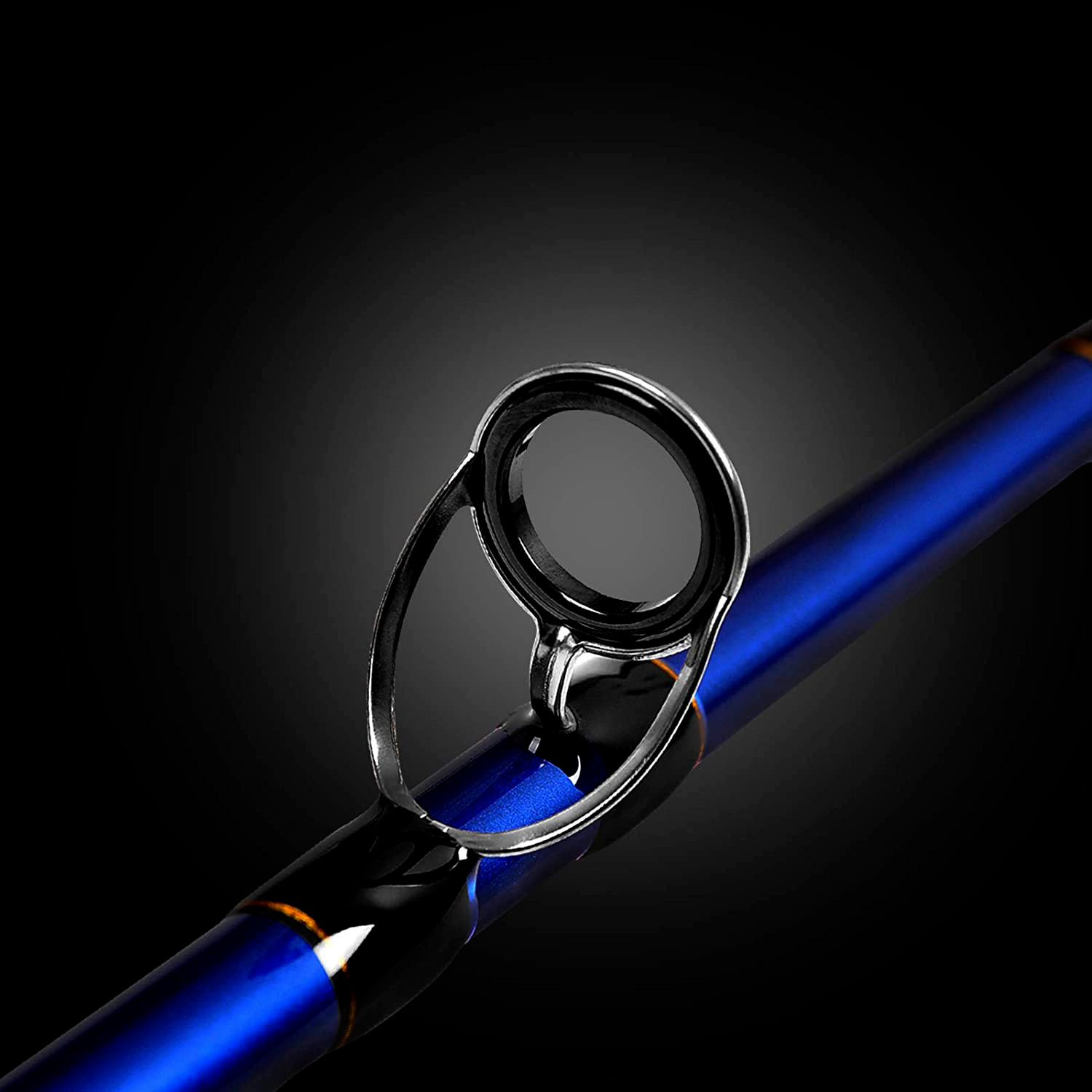 2-Piece Saltwater Spinning Fishing Rod Offshore Heavy Graphite Portable Travel