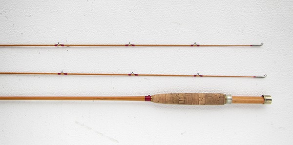 RON KUSSE 7’6” #5 2pc 2top bamboo Fly Fishing Rod