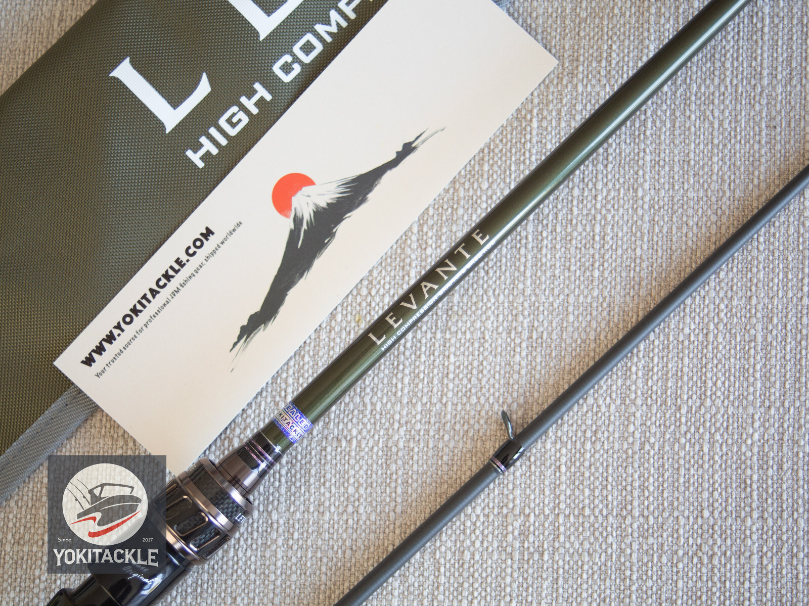 Megabass LEVANTE JP F4-68LV 2P Baitcasting Rod Shipping from JAPAN