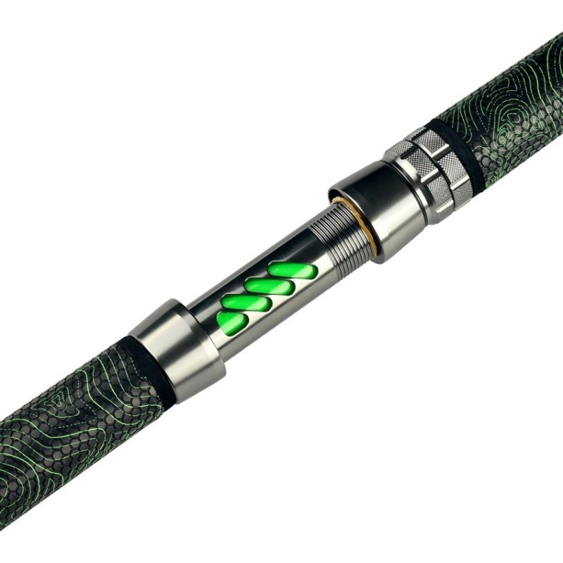 Monster Catfish Casting Rod, 7′ MH Glow-in-Dark 1-Piece, 10-50lb line