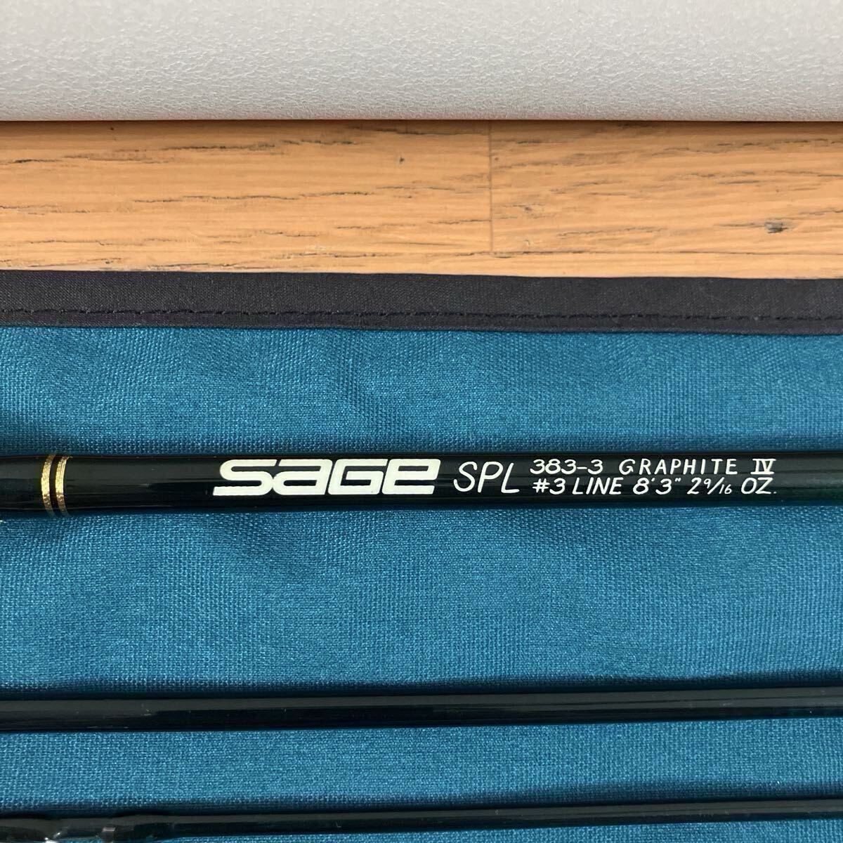 SAGE Fly Rod 383-3SPL Graphite IV #3
