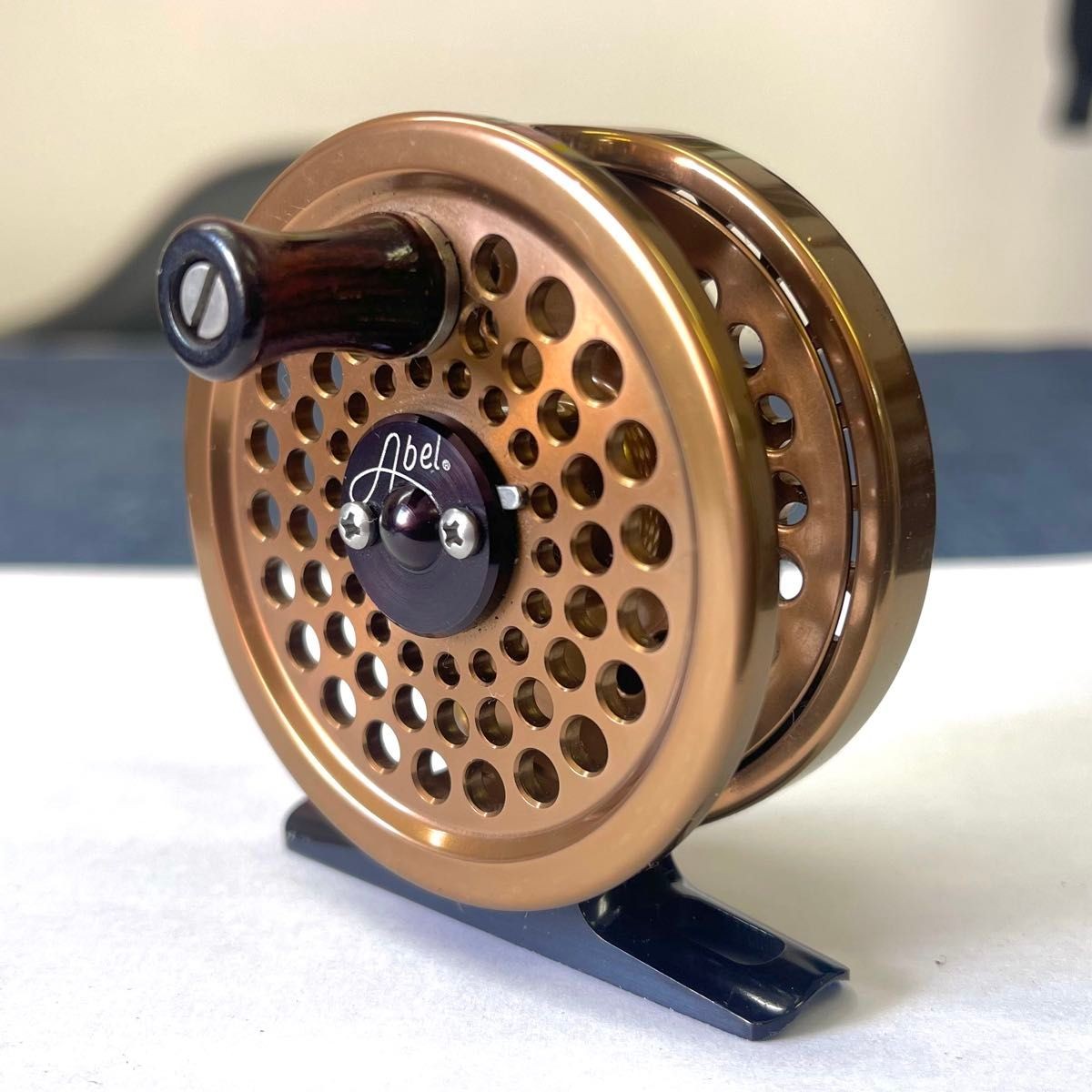 Abel TRL Light Fly Fishing Reel USA Made Approx 64mm Diameter With Reel Case