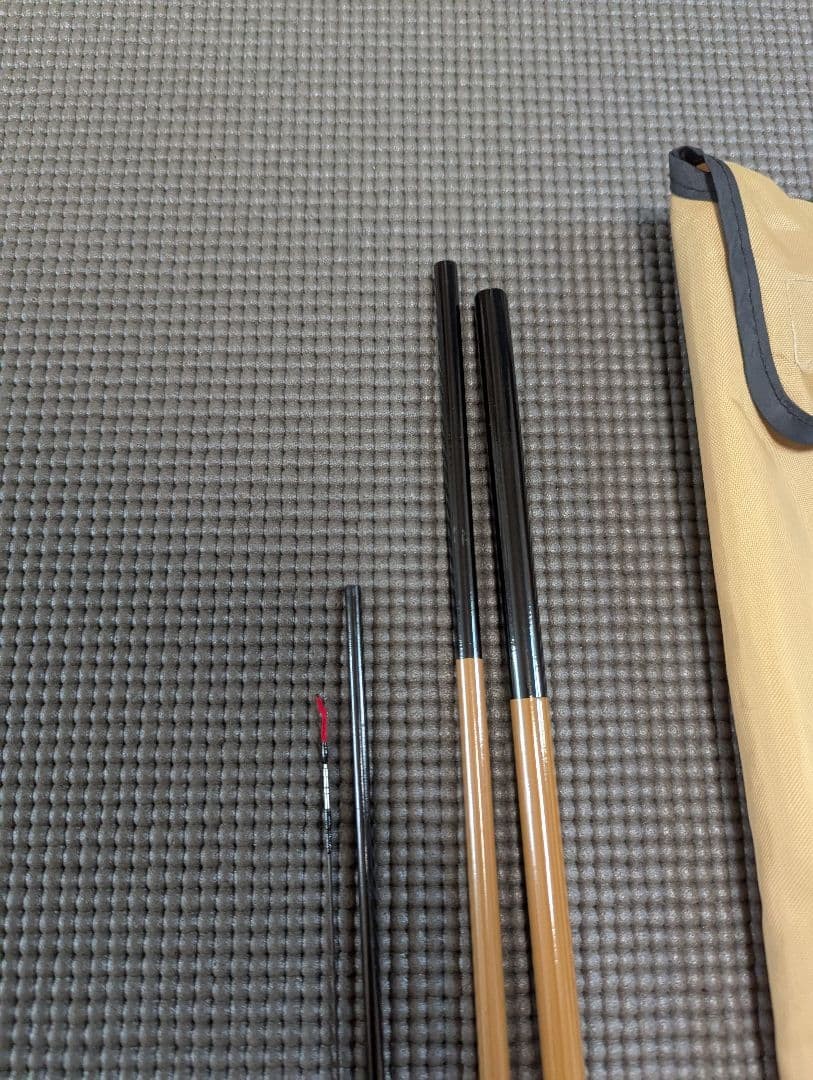Suzakumine 12-Shaku Fishing Rod, No Pipe Clamp, Includes Rod Bag, Used