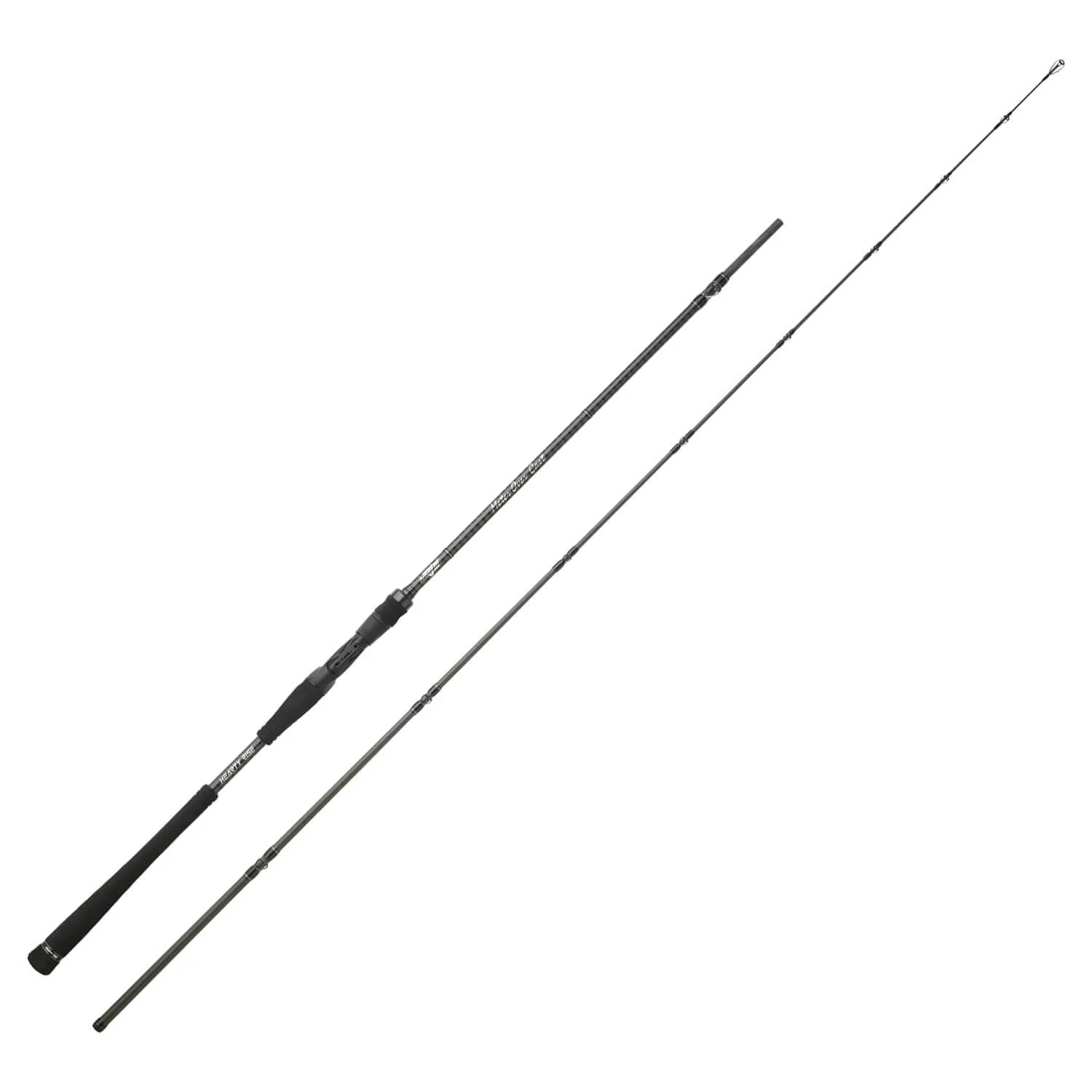 Hearty Rise Meter Over Baitcast rod Big Bait Pike Fishing Carbon Eva 2-teilig