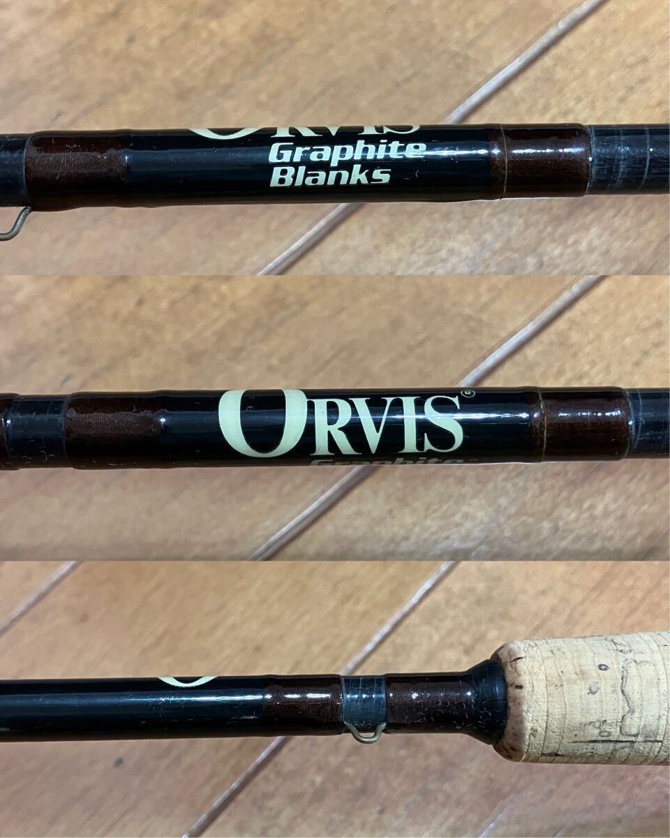 Rare Orvis Graphite Mark II 8’6 2.7/8oz #8 Comes with case and bag.