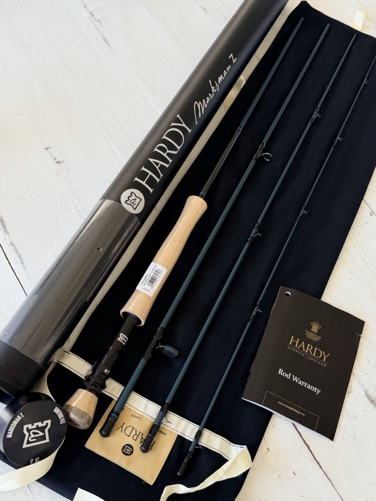 **BEAUTIFUL** 🔥NEW HARDY MARKSMAN Z 7wt. 9’Ft Fly Rod!! 🔥~LEGENDARY~🔥