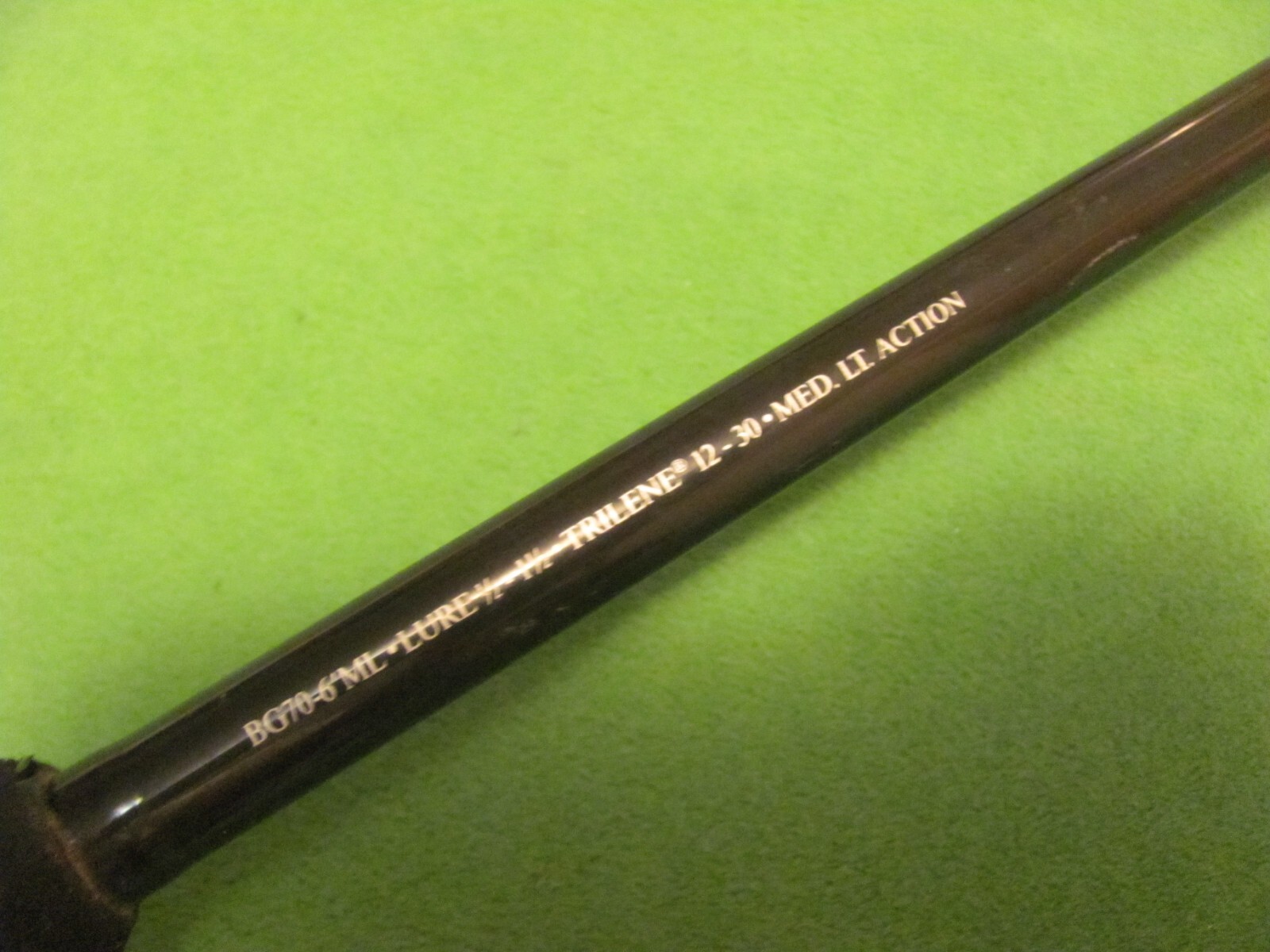 BERKLEY BIG GAME 100% HIGH ENERGY “S” GLASS 6″ 0″ MED.LT. ACTION TROLLING ROD.