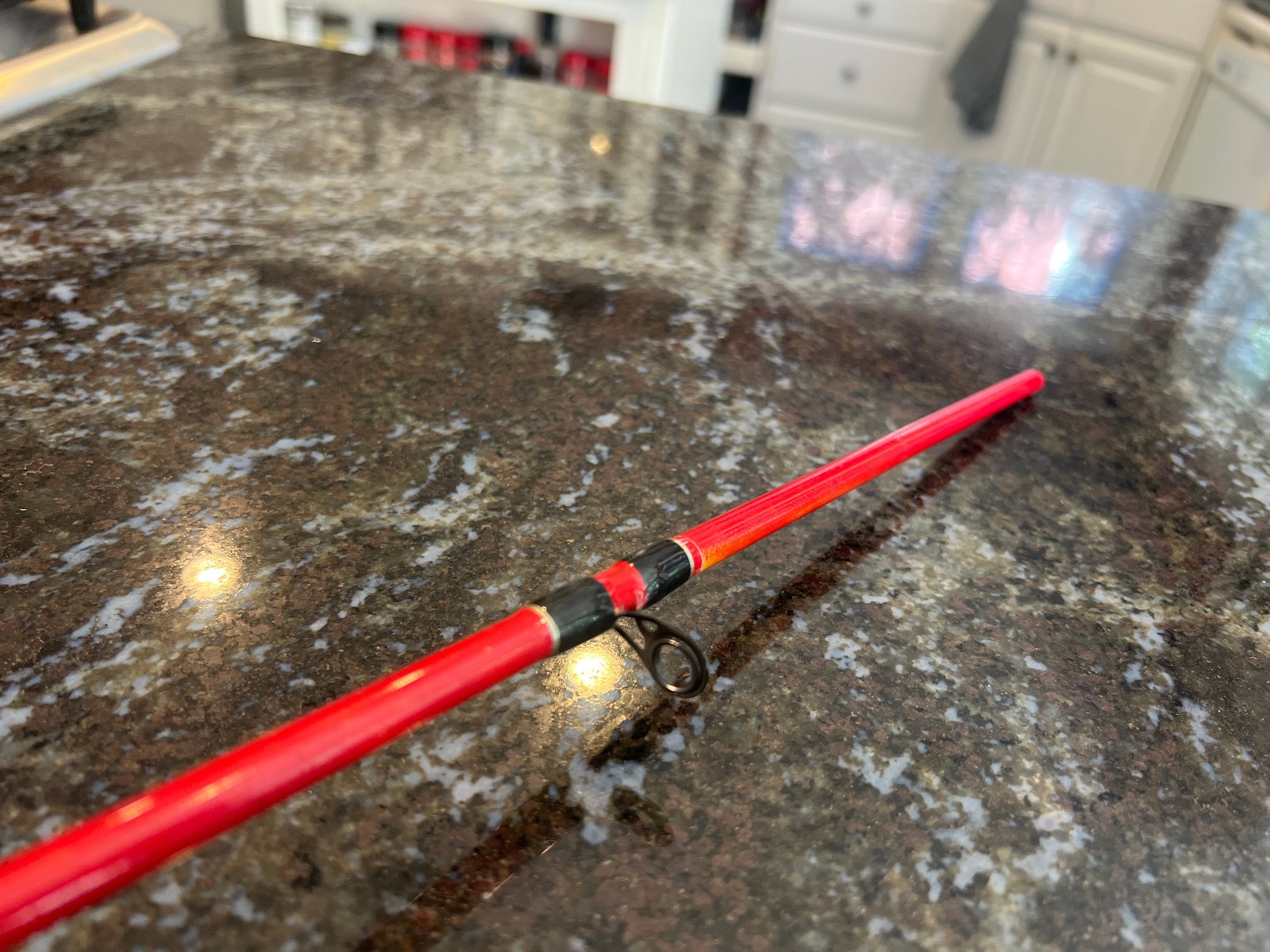 Lamiglas CGR 762 L Team Kokanee 7’6″ Rod Jared Johnson BROKEN TIP 4-8lb