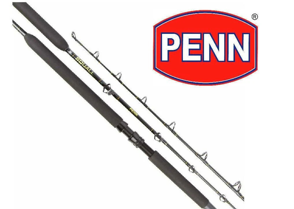 Penn Squall Fishing Rod 5’6″ 1 Piece 15-24kg Overhead Rod NEW with Tags