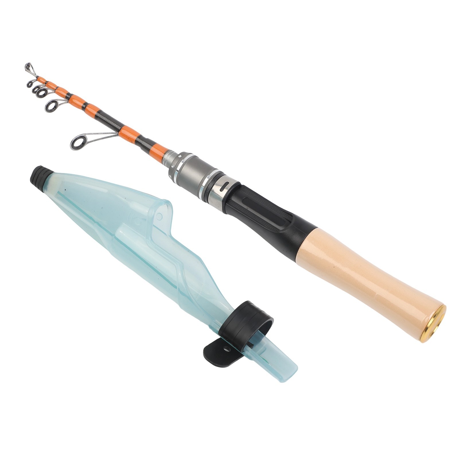 Telescopic Casting and Spinner Fishing Rod UL Power Compact and Lightweight