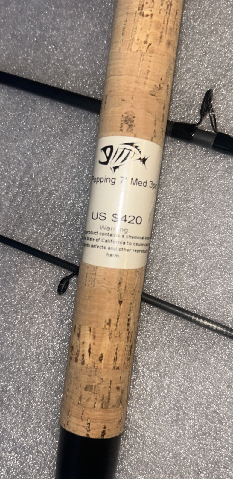 G-LOOMIS POPPING 7’ 4PWR CST 3PC GLX Fishing Rod NEW!!!