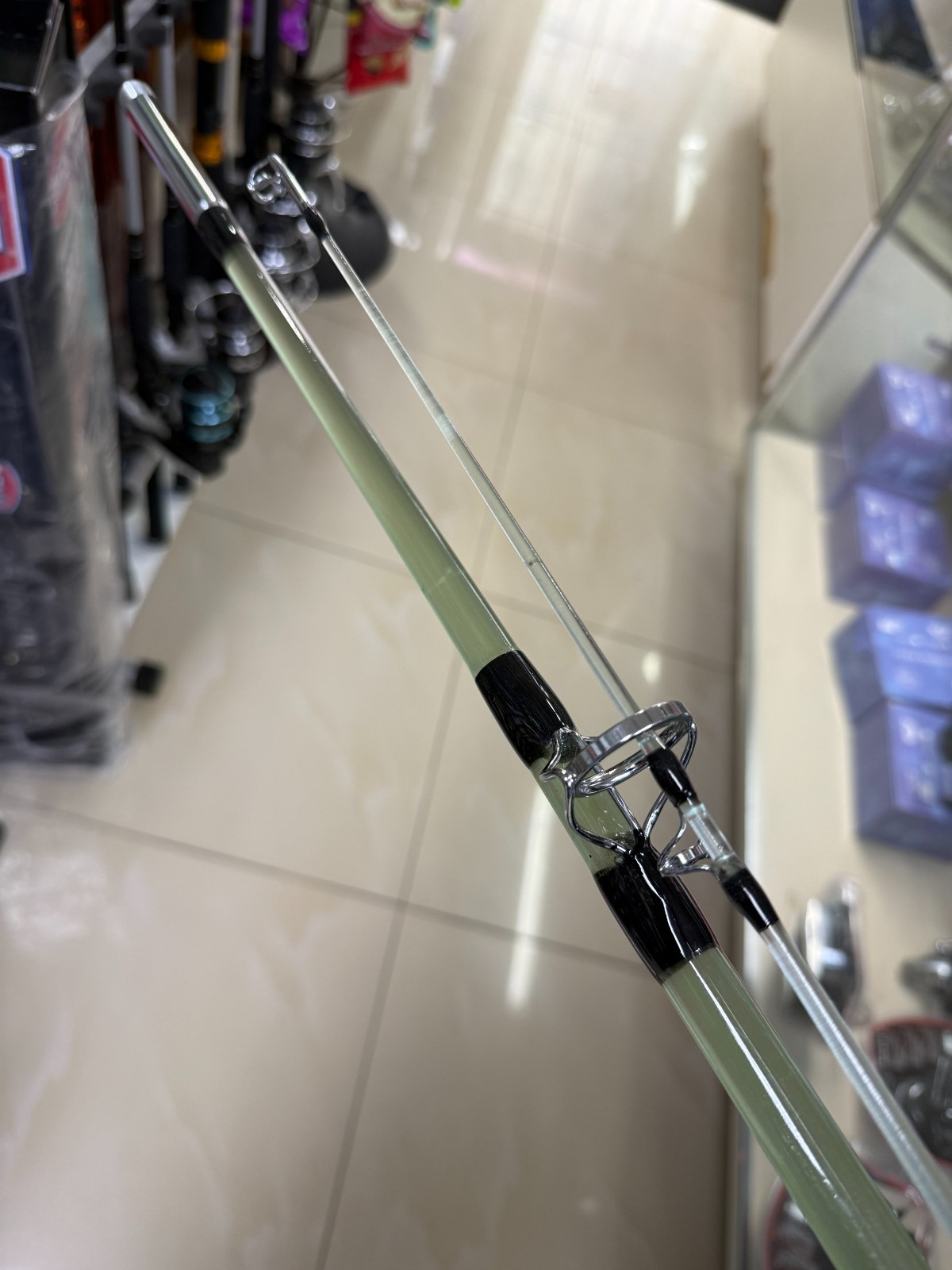 Spinning Rod – Largo Stick – ML – 12 ft – 7 Guides -Lure’s Weight 2.5 – 5-6