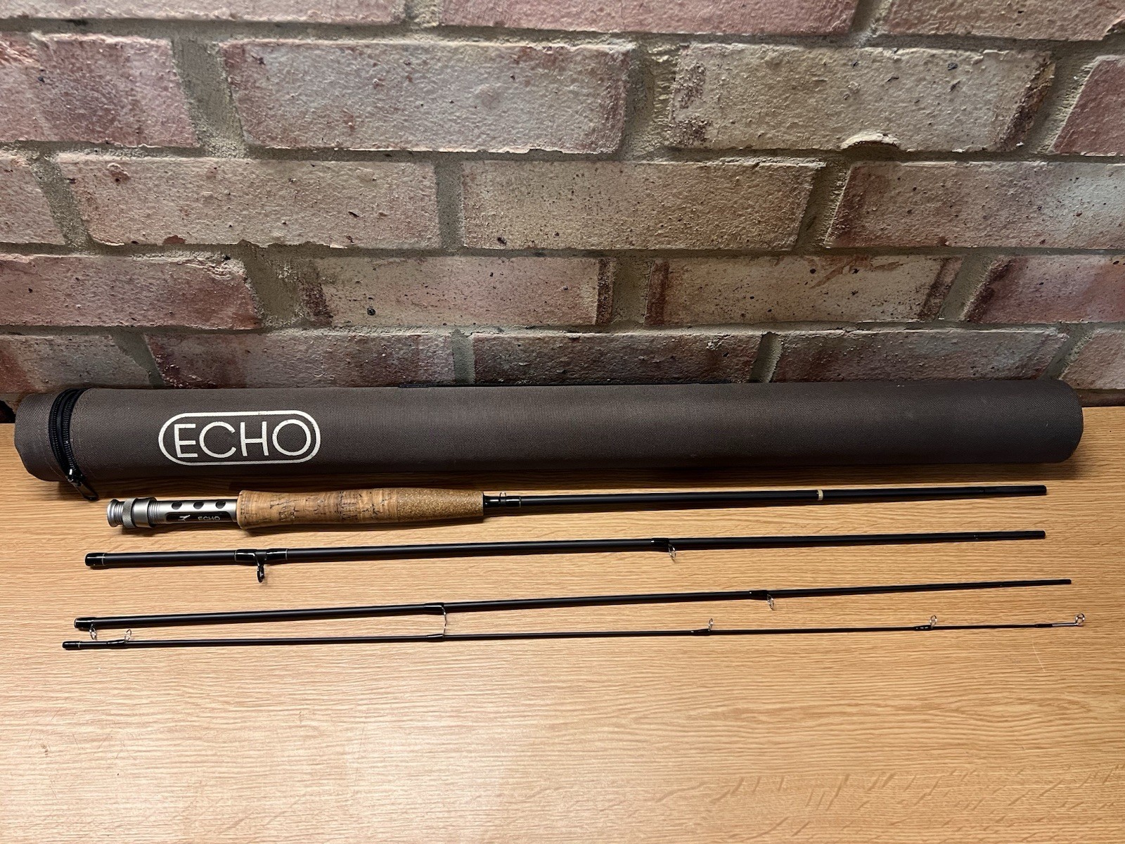 Carbon Echo Fly Fishing Rod XL 8’ 6” Carry Case and Bag
