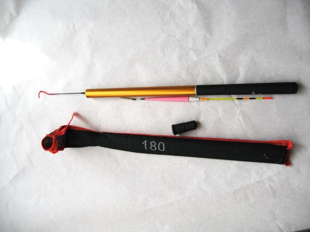 Lightweight Trout Stream Rod Set 180cm/300cm Orange/Blue with Cap Used