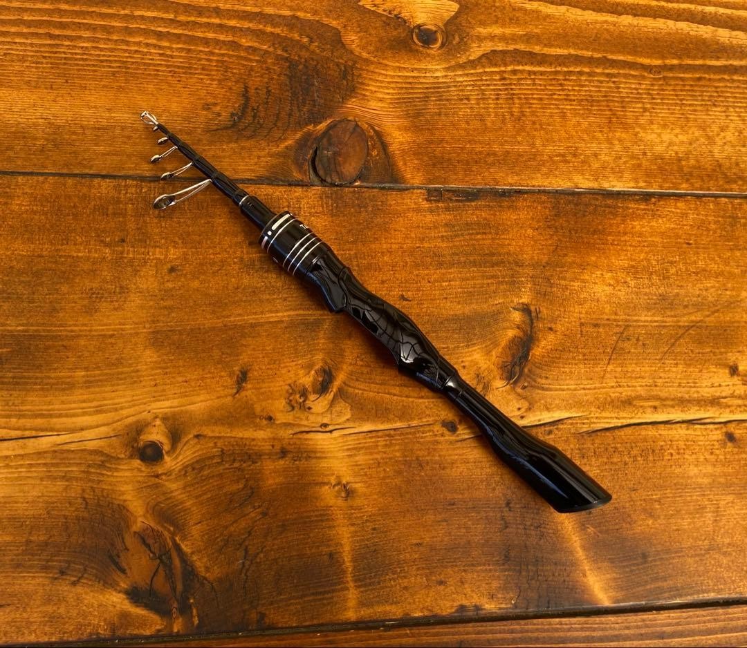 Spinning Telescopic Rod 5ft Trout Mountain Stream Carbon Monocoque Compact