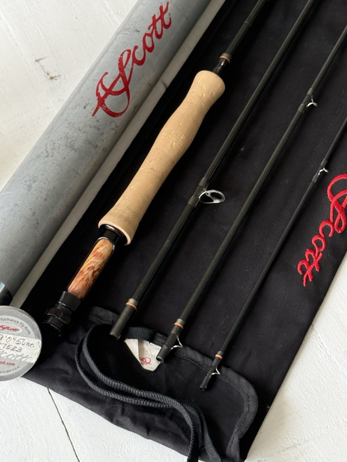 **BEAUTIFUL** 🔥 SCOTT RADIAN 5wt. 9’ft~4pc FlyRod!! 🔥~LEGENDARY~🔥