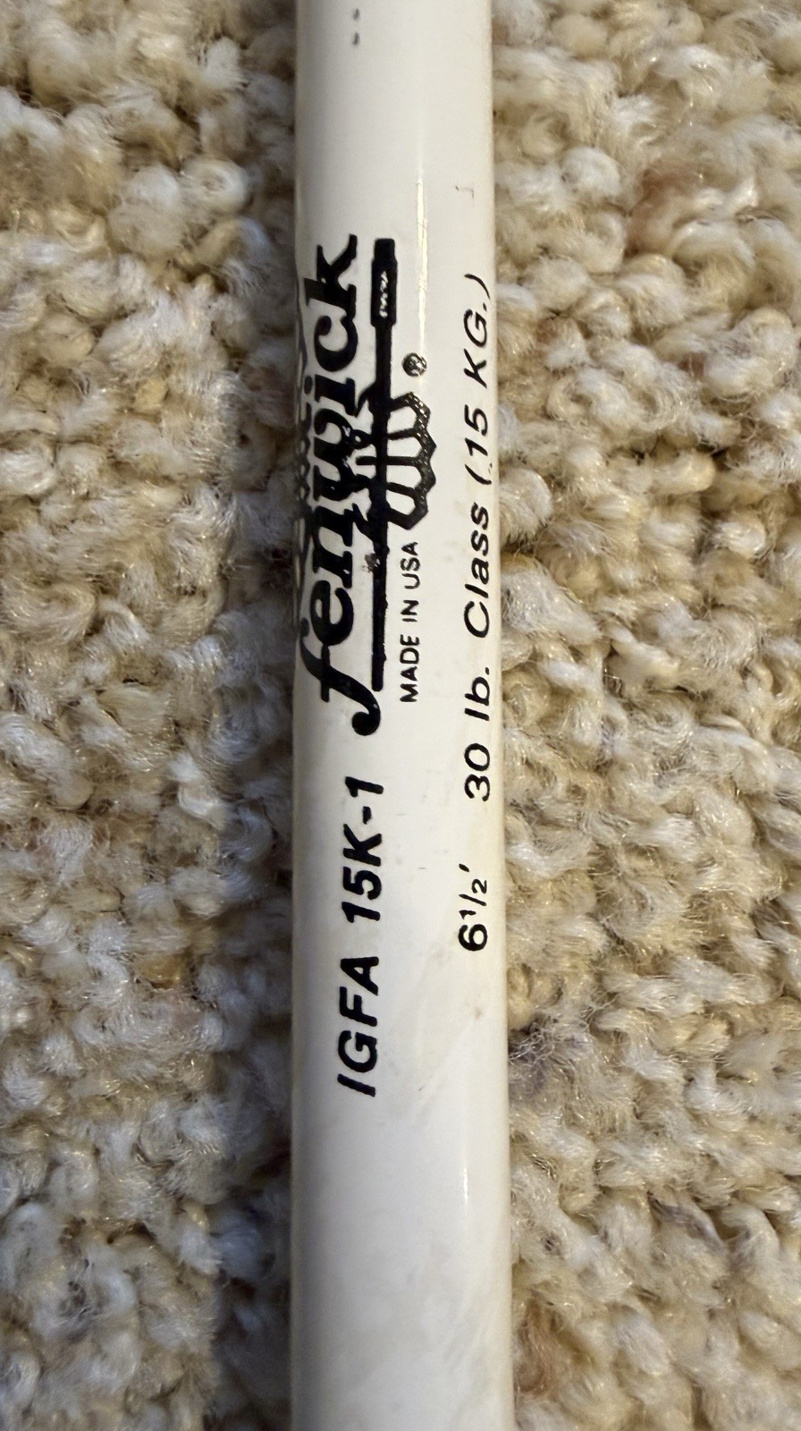 Lot of (2) Big Game Saltwater Rods, Penn International & Fenwick Fenglass