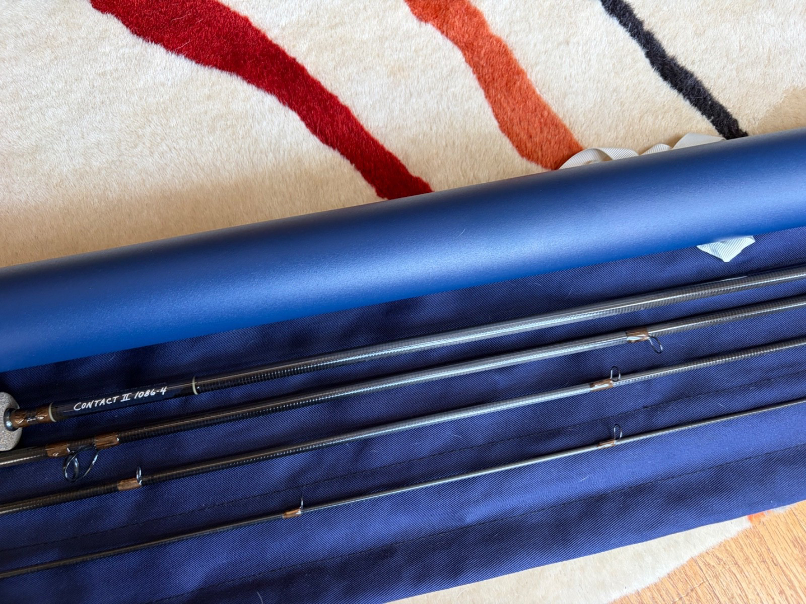 Thomas and Thomas Contact II 1086-4 10 ft 8 in 6wt 4 piece Euro Rod NEW