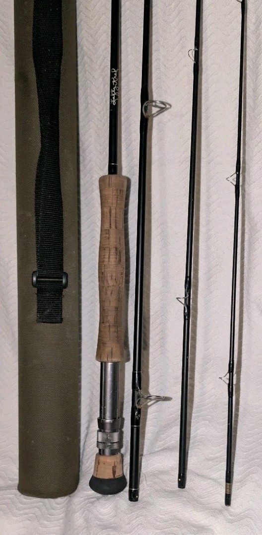 Temple Fork Outfitters TICR Lefty Kreh Fly Rod 9ft 8wt 4pc W/Mismatch Tube