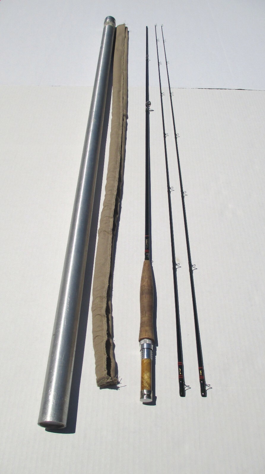 Rare Custom Big River Fly Fishing Rod Custom 2 Piece 5-6-7 Weight 9′ w Tube NICE