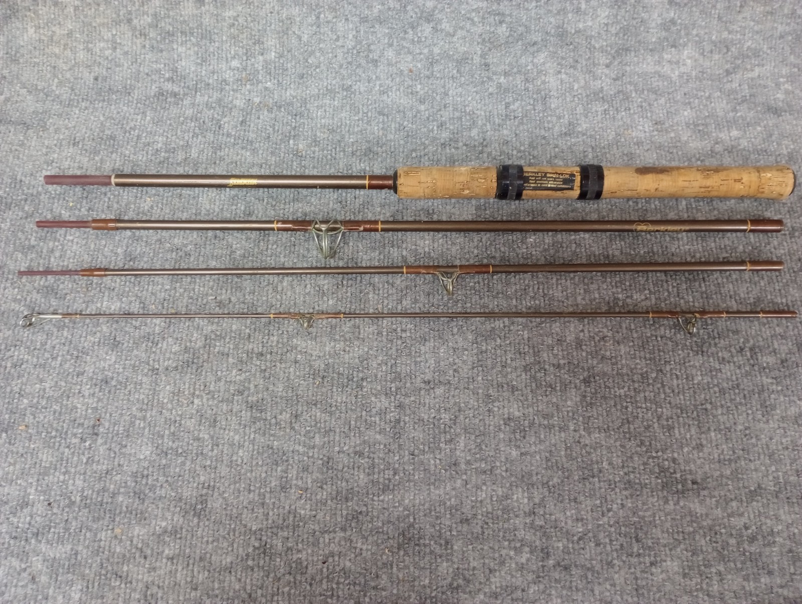 Berkley SKS-7 Sidekick Fiberglass Spin Pack Rod #6 Line 1/8-1/2 oz Lures