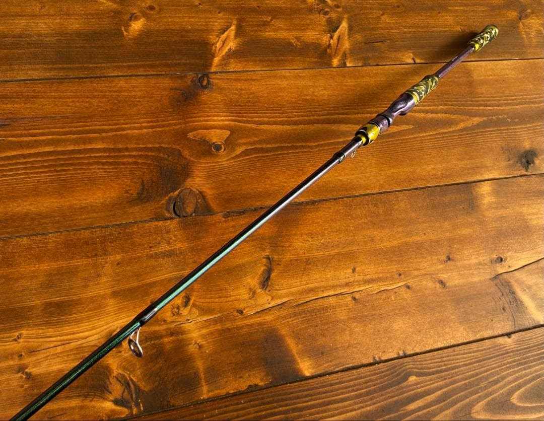 Ultra-light 6ft Carbon Spinning Rod 4-Piece for Bass, Trout, Surf, Used