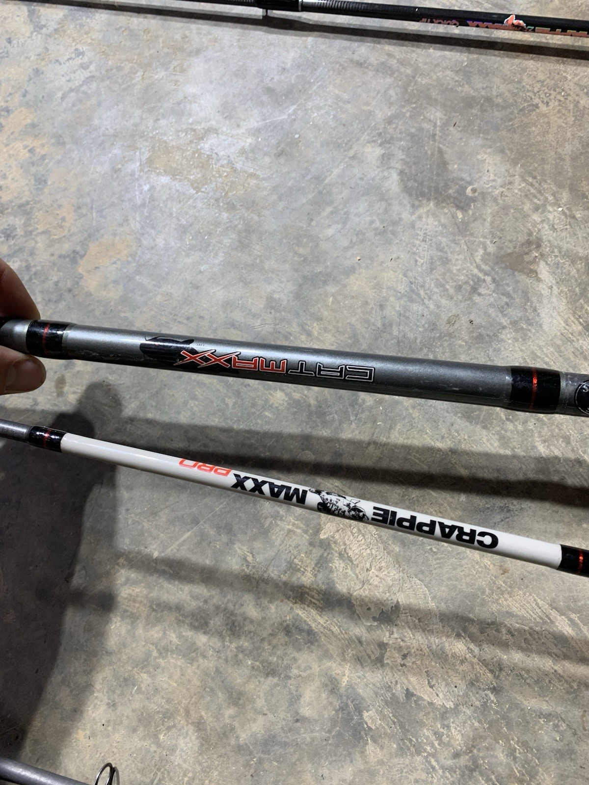LOT OF 10 BASS PRO SHOPS FISHING RODS (BROKEN)