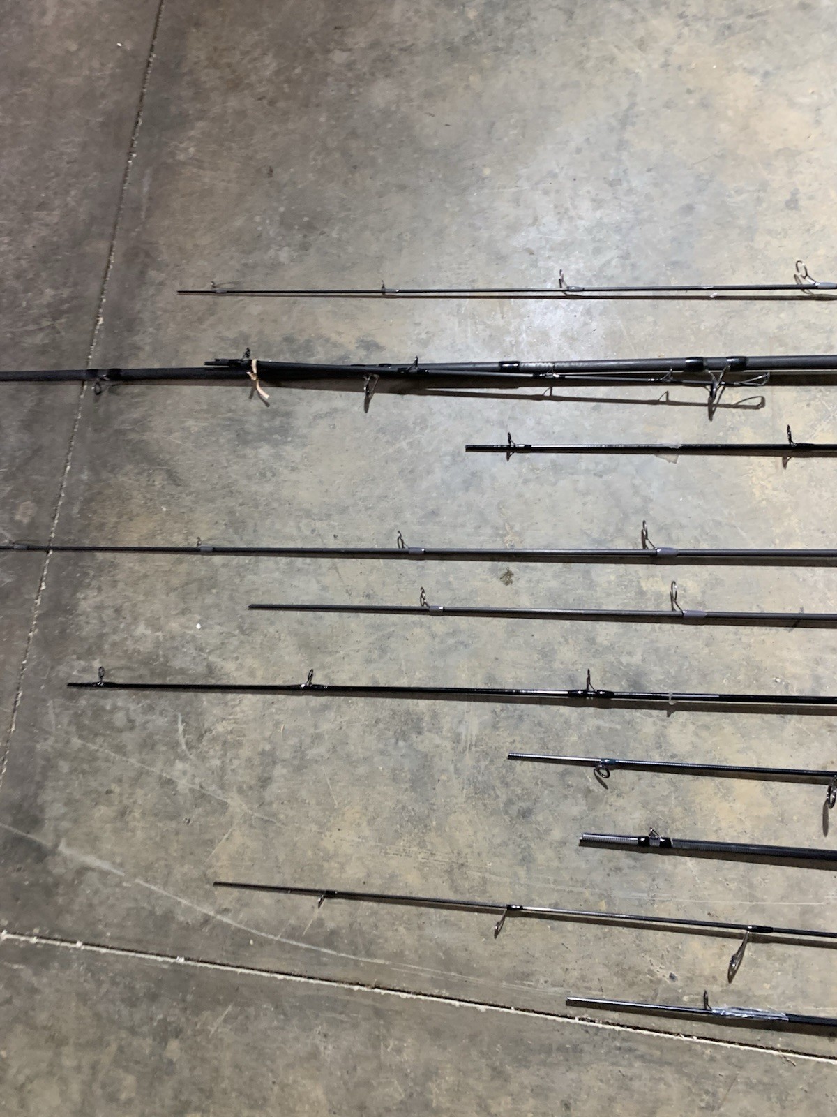 LOT OF 10 BASS PRO SHOPS FISHING RODS (BROKEN)