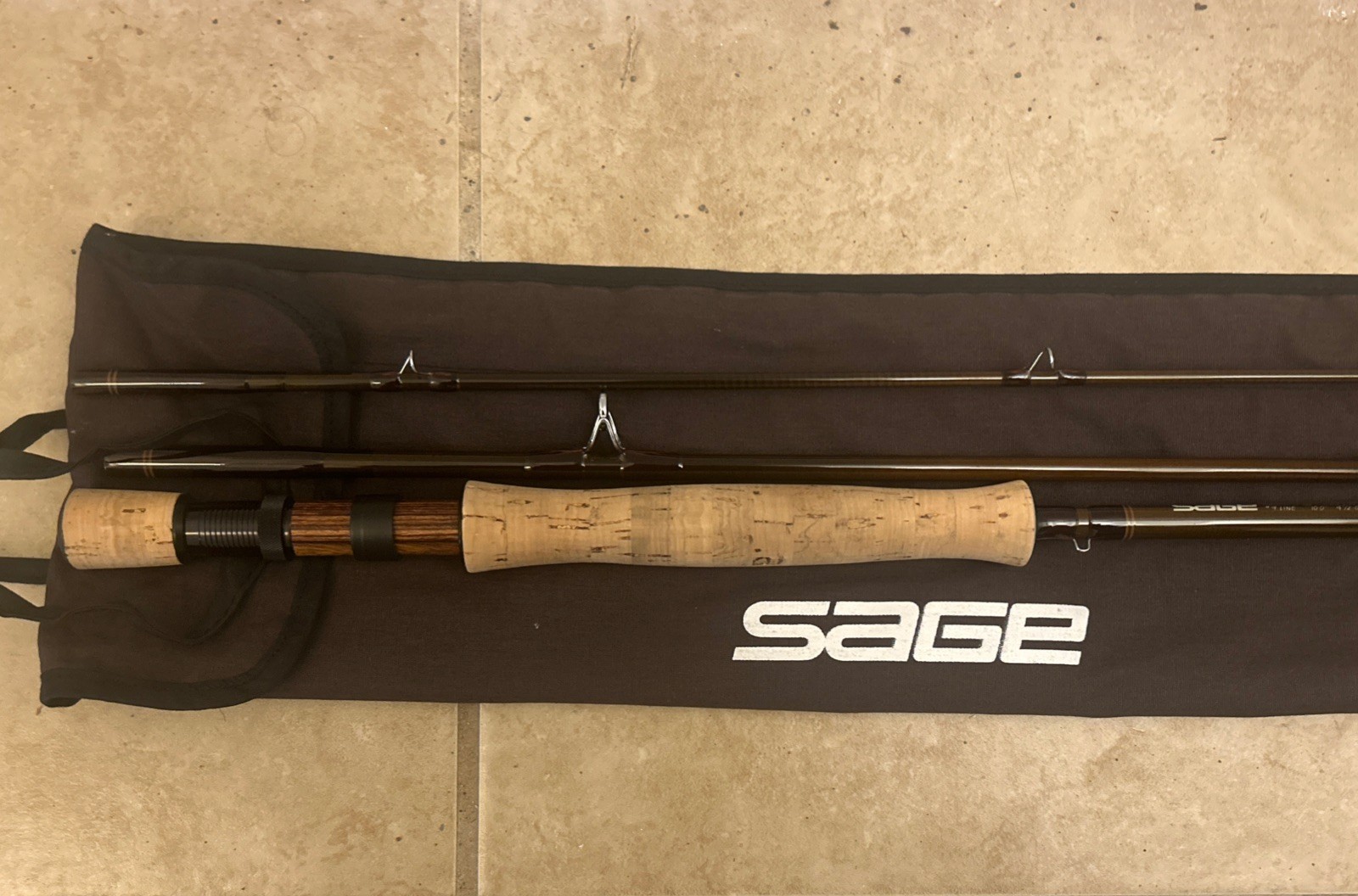 Sage Graphite III 9100 3 Rpl #9 Line rod, 10’ 4 1/2 Oz ( 3-piece) rod