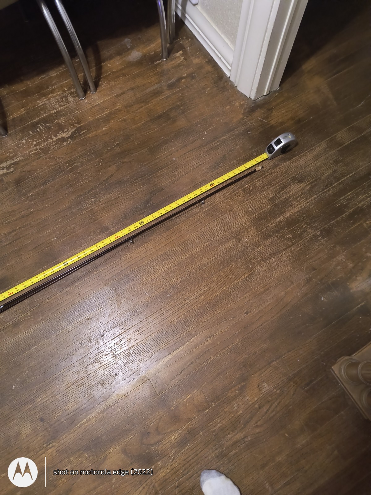 Fly Fishing Rod ( Fiberglass FENWICK ” Wood Stream” 9 ft Two Piece With LAMSON.