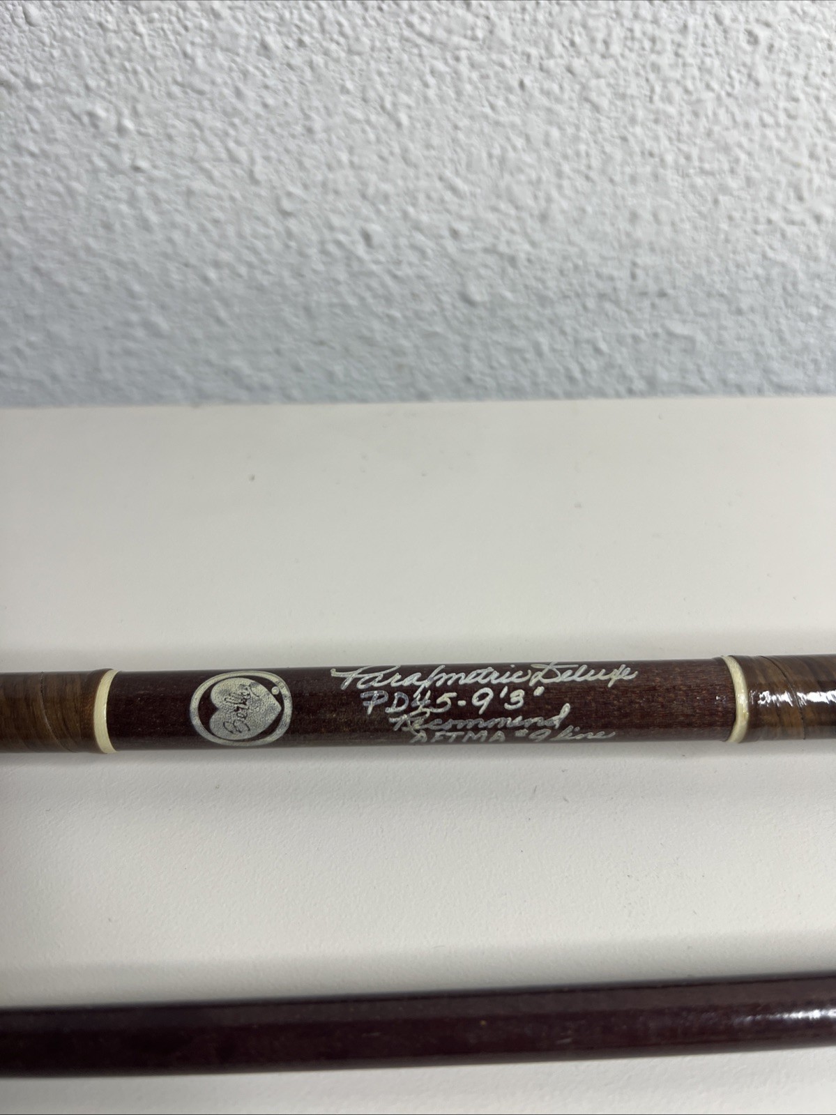 VTG BERKLEY PARAMETRIC DELUX CURVED TAPER 9’ 3” Good Condition FISHING ROD