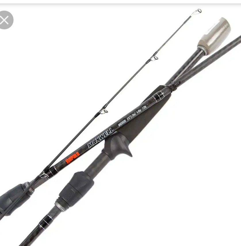 Rapala Maxwell 6’10” 2pc 6-10 kg 30 Ton Graphite Blank Baitcasting Rod MXC6102M