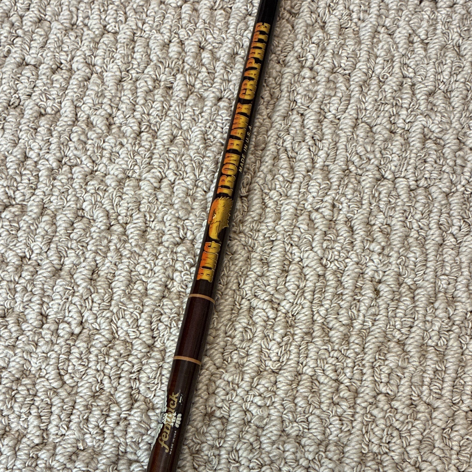 RARE Fenwick HMG Graphite 6′ 1pc Spinning Rod Cork Handle USA Vintage ANY OFFERS