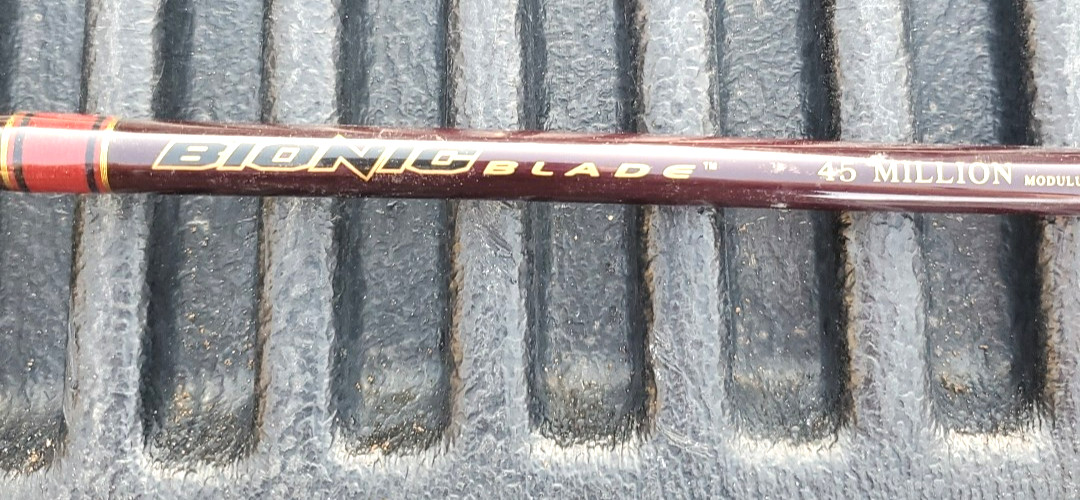 Bass Pro Shops Bionic Blade 45 Million 6’6″ 1pc Med Casting Fishing Rod BNC66MT